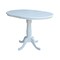 International Concepts Round 36 in Rd Top Pedestal Table, 12 in Leaf, Adjustable Height, White, 36 W, 48 L, 34.9 in H, Wood K08-36RXT-6B - alternate 6